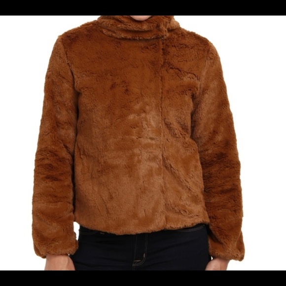 Patagonia Brown Pelage Faux Fur Jacket 